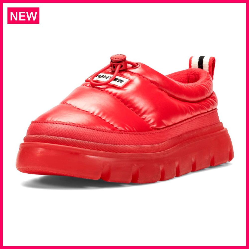 Water-Resistant Mules With Cushioned Insole, Adjustable Bungee Closure